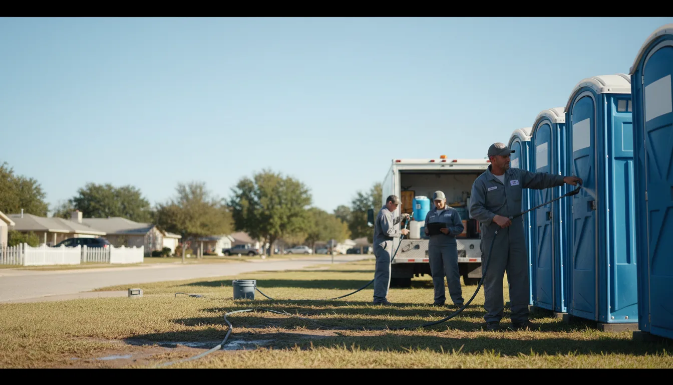 Long-Term Portable Toilet Rental in Murdock, KS near me